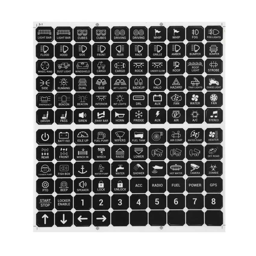 120 Universal Stickers