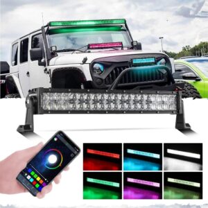 Auxbeam V-Pro Series RGBW Offroad LED Light Bars | Auxbeam LED Light Bars | Auxbeam