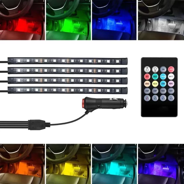Auxbeam RGB Vehicle Atmosphere Flexible LED Strip Light | Auxbeam | Auxbeam LED Fancy Lights