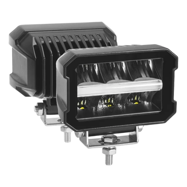Auxbeam 4.5 INCH 120W 13920LM LED PODS WITH WHITE DRL & AMBER OFF ROAD DRIVING LIGHT | Auxbeam | Auxbeam Pod Lights