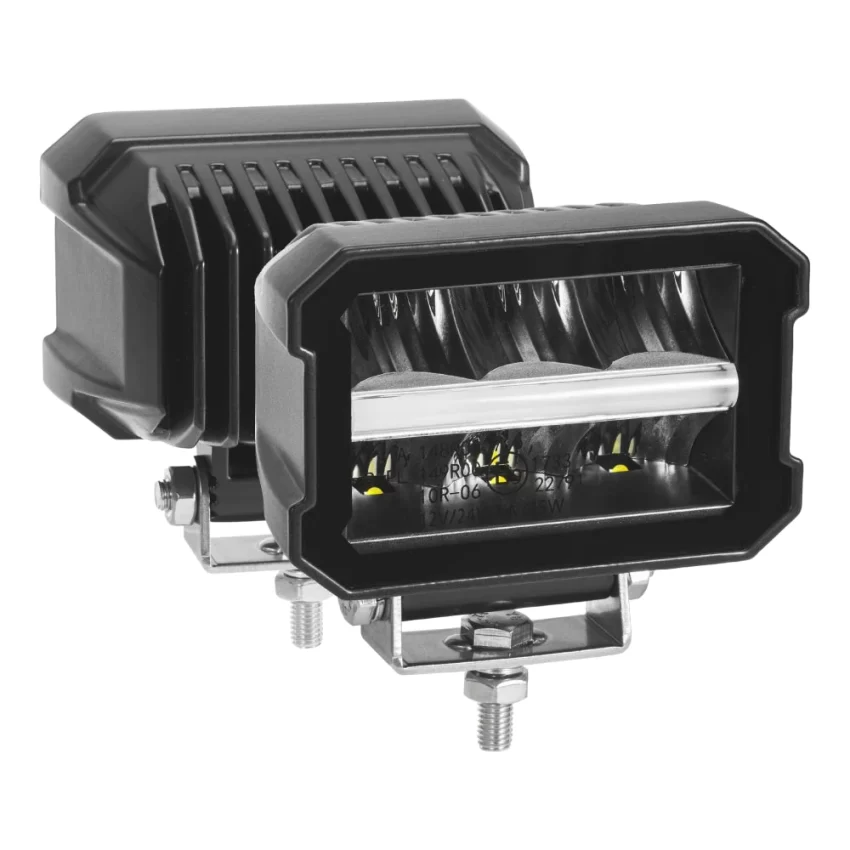 Auxbeam 4.5 INCH 120W 13920LM LED PODS WITH WHITE DRL & AMBER OFF ROAD DRIVING LIGHT | Auxbeam | Auxbeam Pod Lights