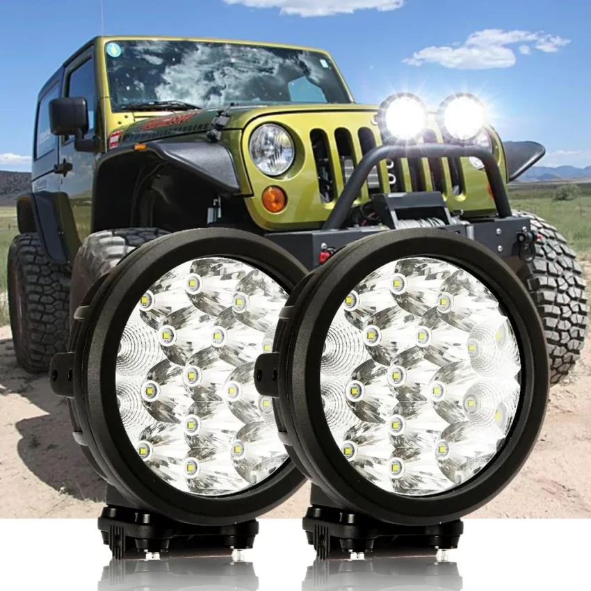 Auxbeam 7Inch 160W Round Combo Beam Off-Road LED Driving Light | Auxbeam LED Driving Lights | Auxbeam