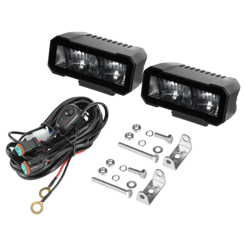 Auxbeam 4.6 Inch 60W 7200LM LED Pod Lights Off Road Driving Lights | Auxbeam | Auxbeam Pod Lights - Image 10