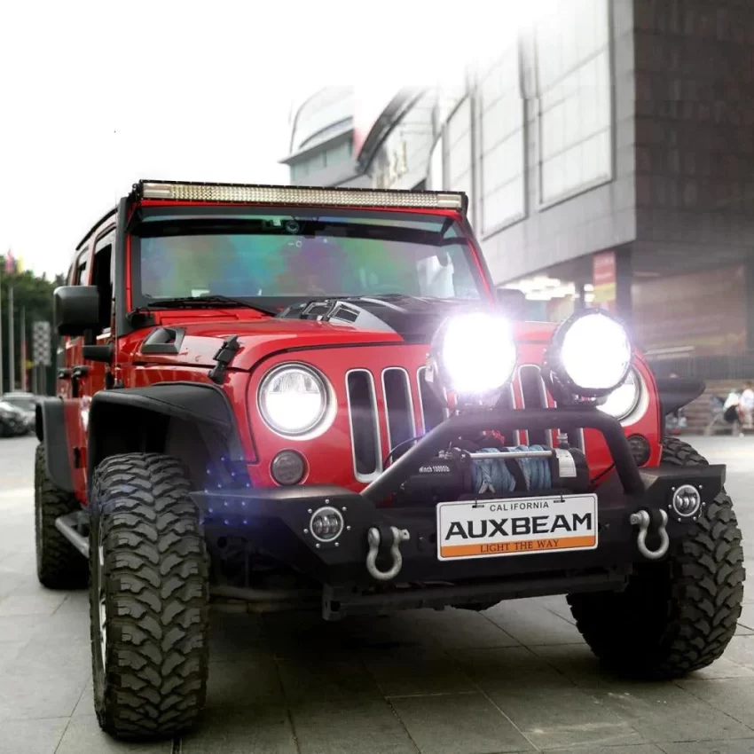 Auxbeam 8.5 Inch 150W Off Road Lights LED Driving Lights | Auxbeam LED Driving Lights | Auxbeam - Image 10
