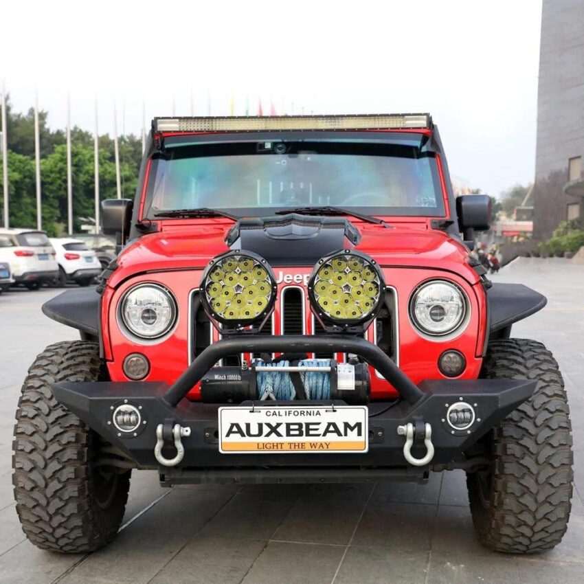 Auxbeam 8.5 Inch 150W Off Road Lights LED Driving Lights | Auxbeam LED Driving Lights | Auxbeam - Image 11