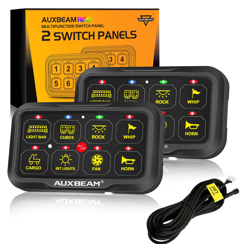 RA80 X2 RGB 8 Gang Switch Panel Kit - (without app) - Image 11
