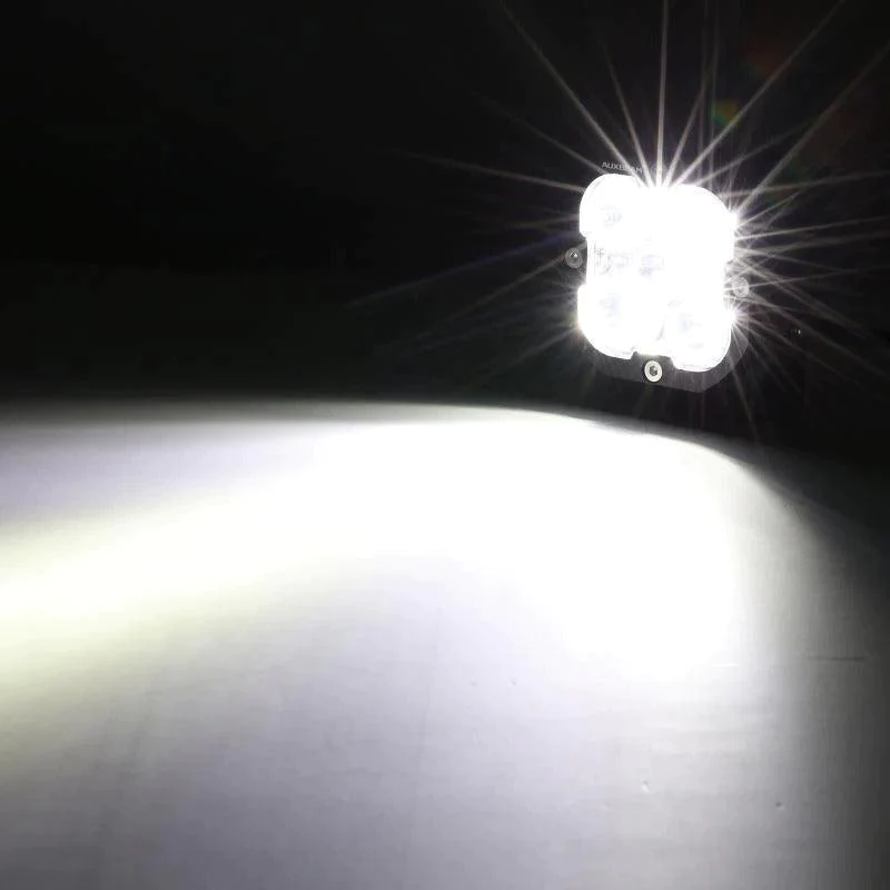 Auxbeam 3 Inch 80W 9600 Lumens LED pod Lights | Auxbeam | Auxbeam Pod Lights - Image 12