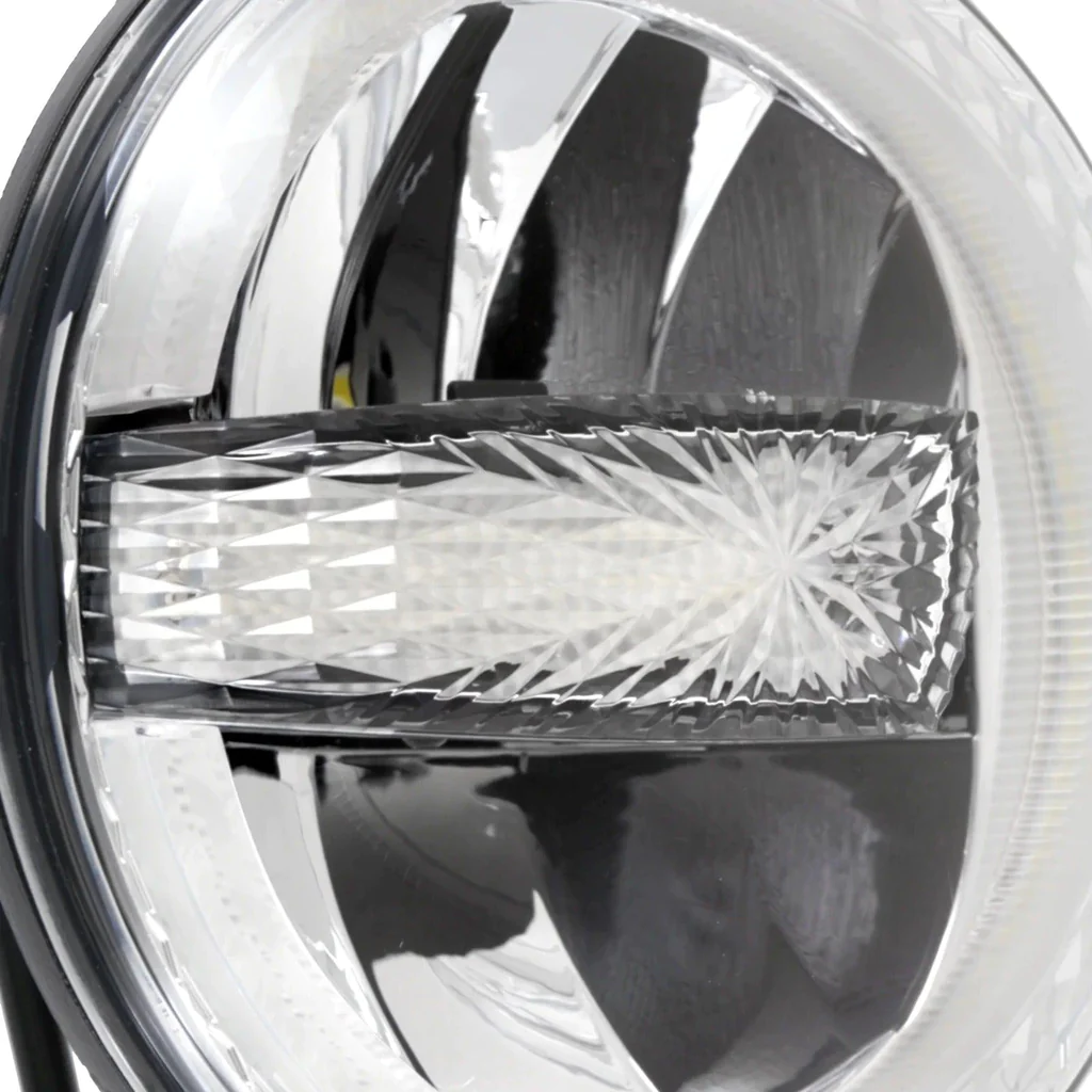 Auxbeam 7 Inch 90W 7000Lumens LED Headlights with Halo Ring DRL | Auxbeam | Auxbeam LED Headlights Assemblies - Image 12