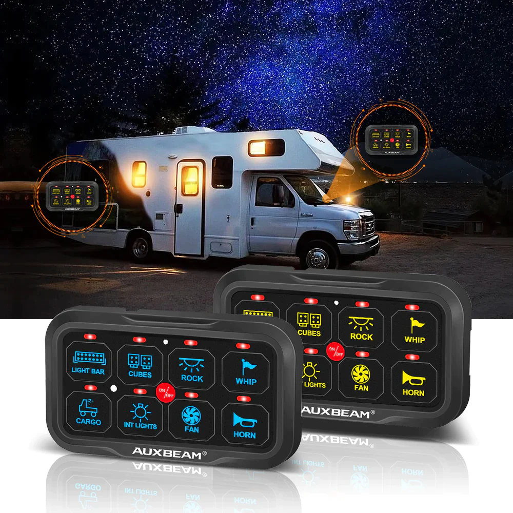 RA80 X2 RGB 8 Gang Switch Panel Kit - (without app) - Image 13
