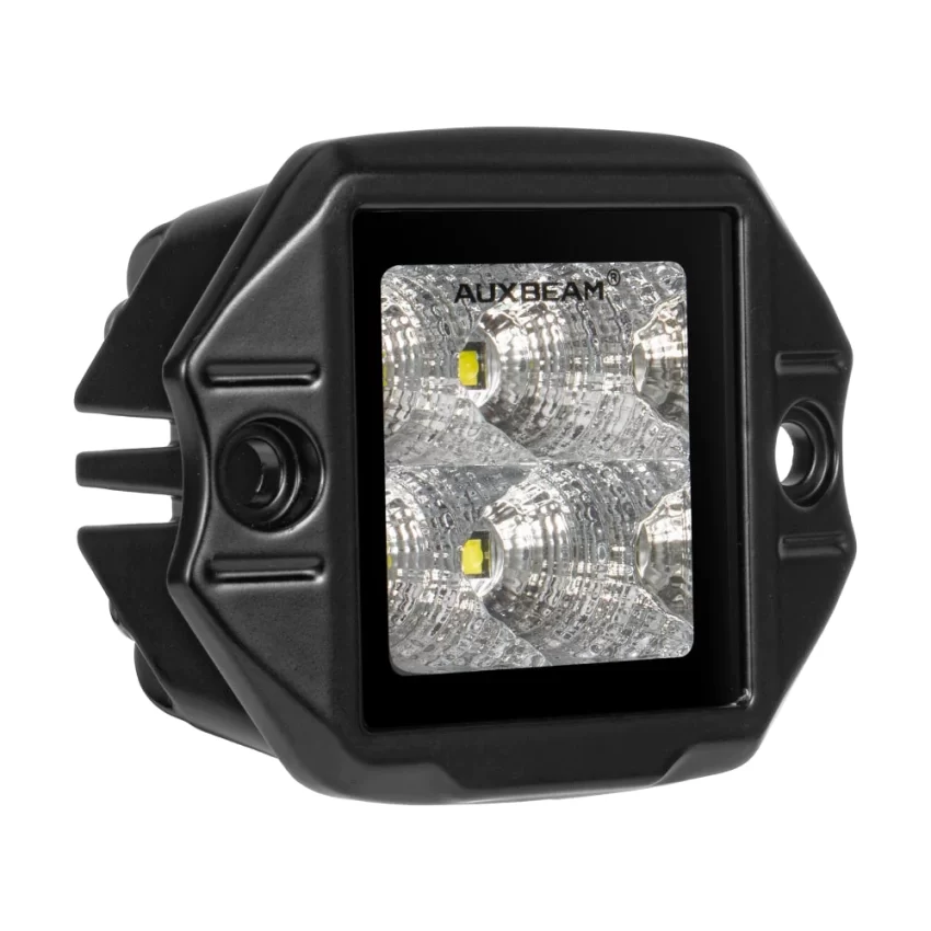 Auxbeam 3.5 Inch 40W Flush Mount LED Pod Light White & Amber Flood Off Road Lights | Auxbeam | Auxbeam Pod Lights - Image 14
