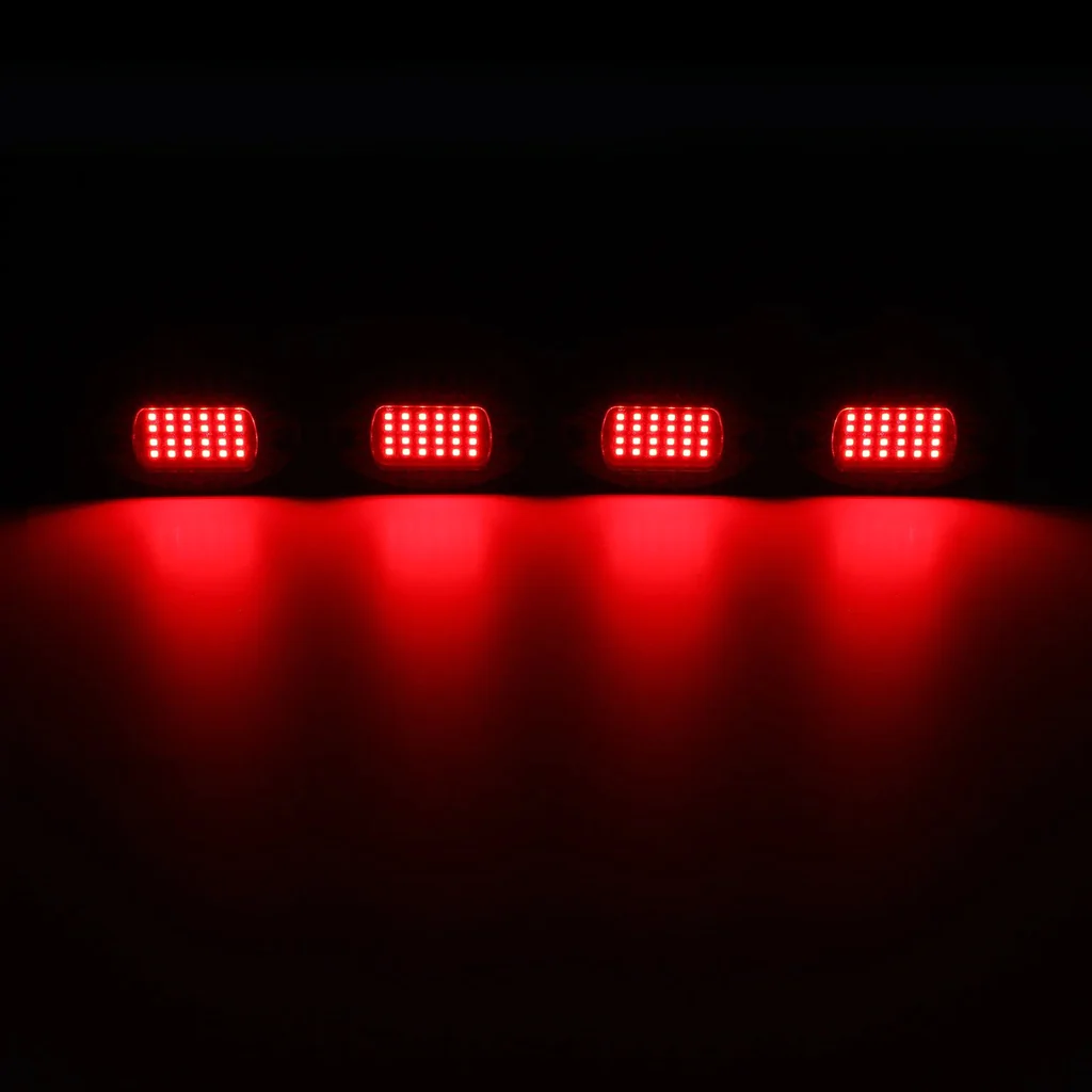Auxbeam RGBW LED Rock Lights Kit With Bluetooth App & Wireless Remote Control, Multicolor Neon Underglow Lights | Auxbeam | Auxbeam LED Fancy Lights - Image 17