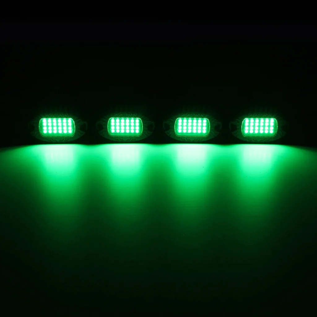 Auxbeam RGBW LED Rock Lights Kit With Bluetooth App & Wireless Remote Control, Multicolor Neon Underglow Lights | Auxbeam | Auxbeam LED Fancy Lights - Image 18