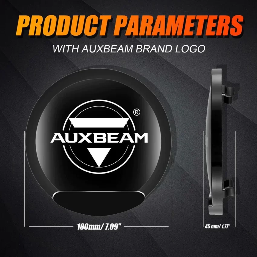 Auxbeam 7 Inch 230W 360-PRO Lens LED Driving Lights | Auxbeam LED Driving Lights | Auxbeam - Image 19