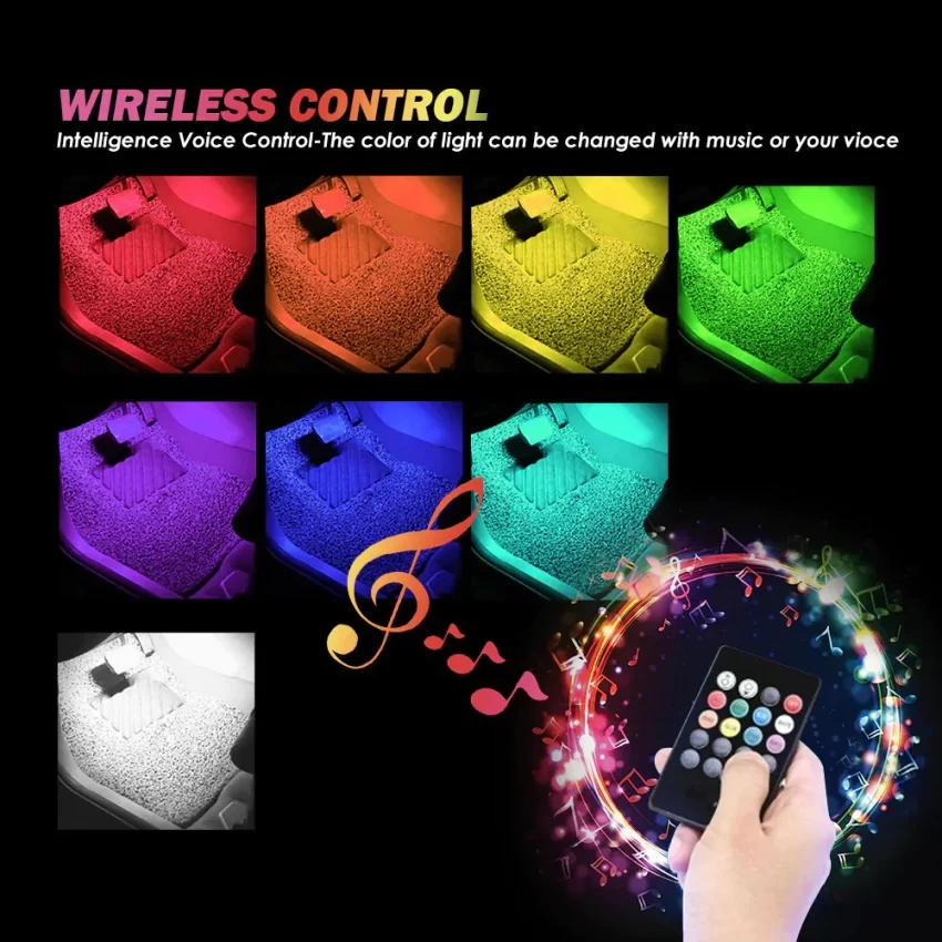 Auxbeam RGB Vehicle Atmosphere Flexible LED Strip Light | Auxbeam | Auxbeam LED Fancy Lights - Image 2