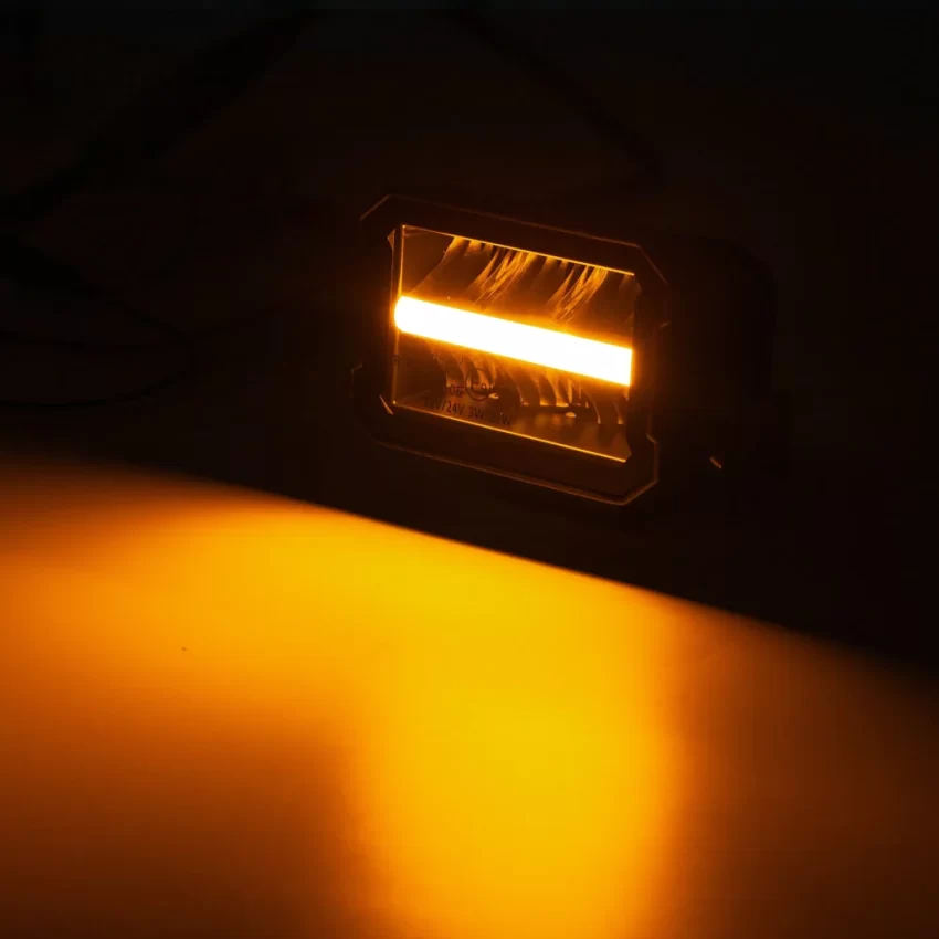 Auxbeam 4.5 INCH 120W 13920LM LED PODS WITH WHITE DRL & AMBER OFF ROAD DRIVING LIGHT | Auxbeam | Auxbeam Pod Lights - Image 2
