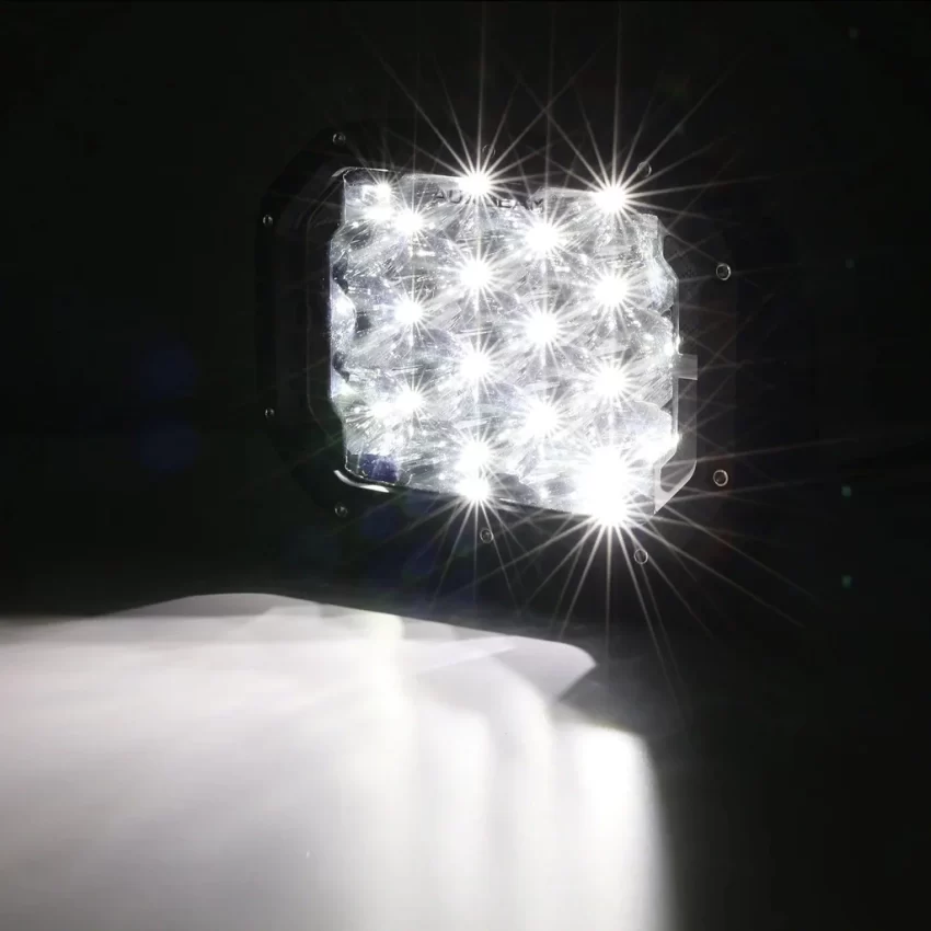 Auxbeam 7X5 Inch LED PODS White Driving Lights DRL | Auxbeam LED Driving Lights | Auxbeam - Image 2