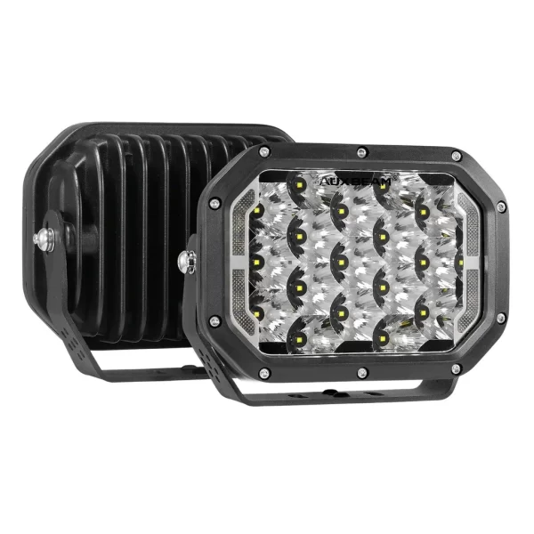 Auxbeam 7X5 Inch LED PODS White Driving Lights DRL | Auxbeam LED Driving Lights | Auxbeam