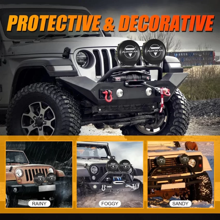 Auxbeam 7 Inch 230W 360-PRO Lens LED Driving Lights | Auxbeam LED Driving Lights | Auxbeam - Image 20