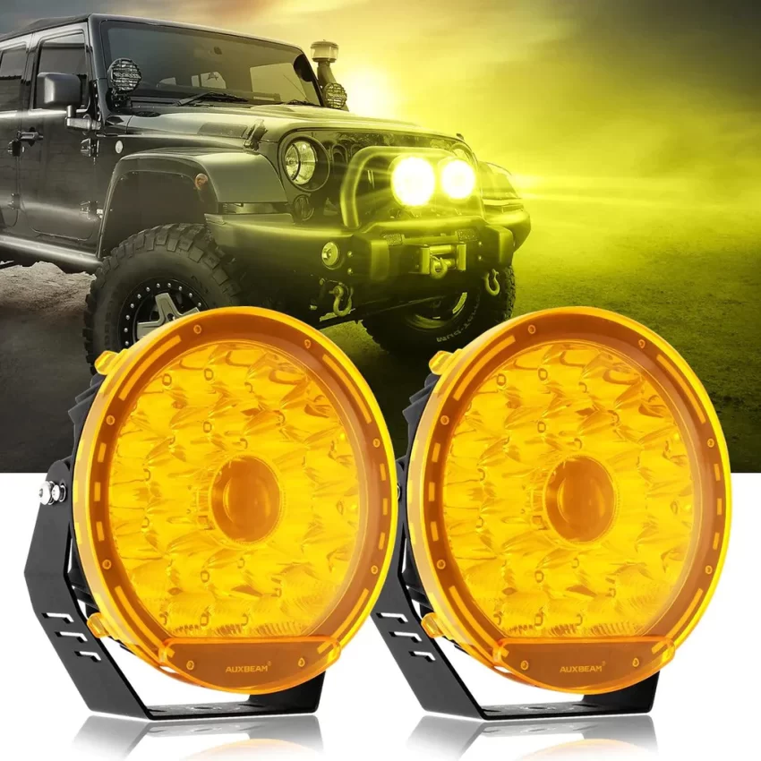 Auxbeam 9 Inch 270W 360-PRO Series LED Driving Lights | Auxbeam LED Driving Lights | Auxbeam - Image 21