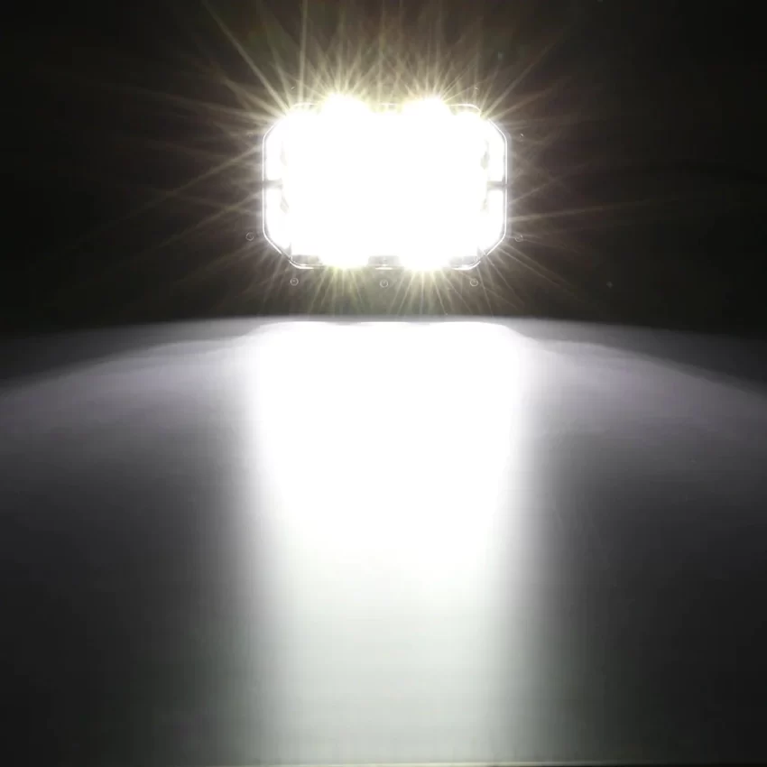 Auxbeam 7X5 Inch LED PODS White Driving Lights DRL | Auxbeam LED Driving Lights | Auxbeam - Image 3