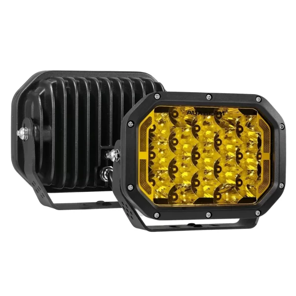 Auxbeam 7X5 Inch LED Pods Amber Spot Driving Lights | Auxbeam LED Driving Lights | Auxbeam