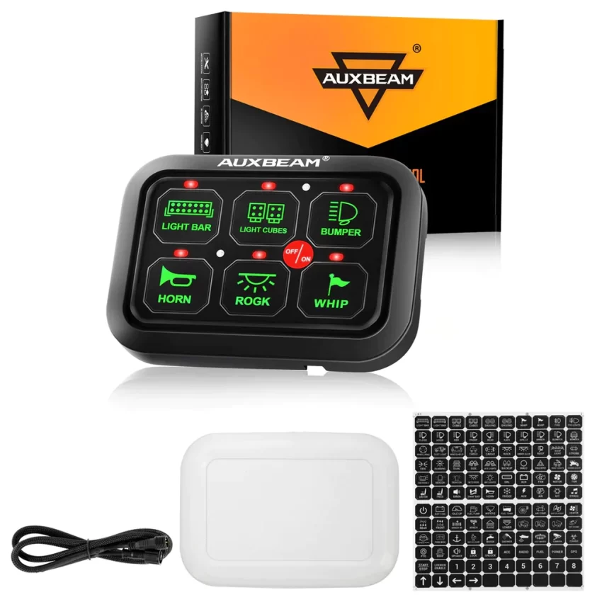 C60 6 Gang LED Switch Panel - Image 2