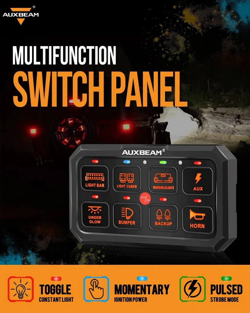 RA80 XL RGB Larger Size Switch Panel - Image 3