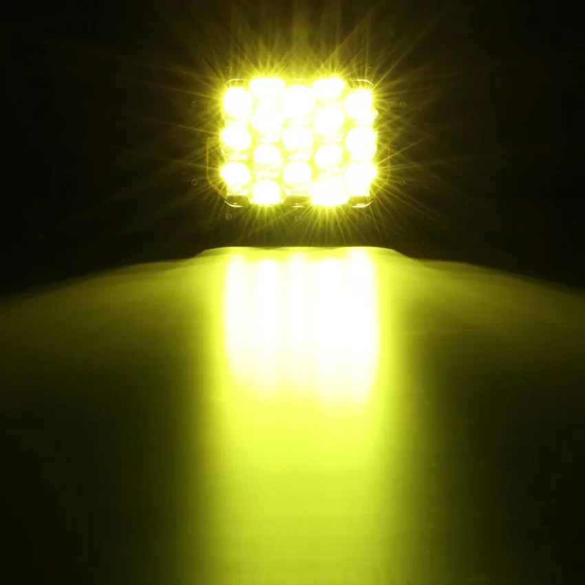 Auxbeam 7X5 Inch LED Pods Amber Spot Driving Lights | Auxbeam LED Driving Lights | Auxbeam - Image 4