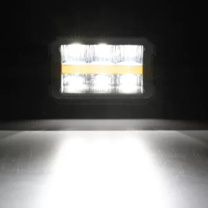 Auxbeam 4.5 INCH 120W 13920LM LED PODS WITH WHITE DRL & AMBER OFF ROAD DRIVING LIGHT | Auxbeam | Auxbeam Pod Lights - Image 5