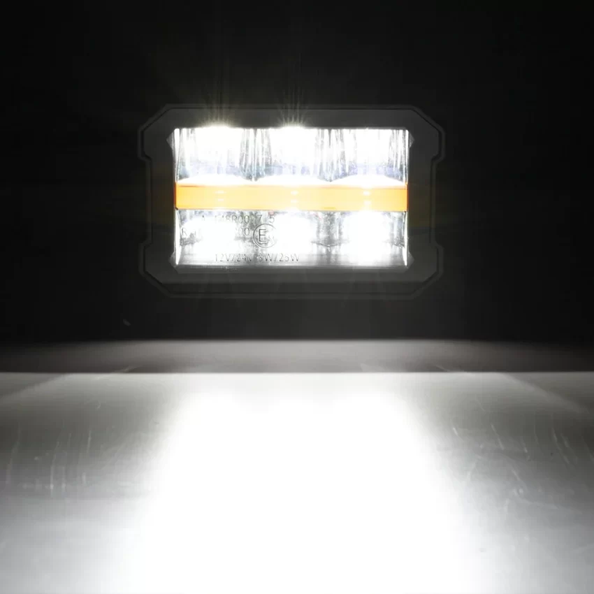 Auxbeam 4.5 INCH 120W 13920LM LED PODS WITH WHITE DRL & AMBER OFF ROAD DRIVING LIGHT | Auxbeam | Auxbeam Pod Lights - Image 5