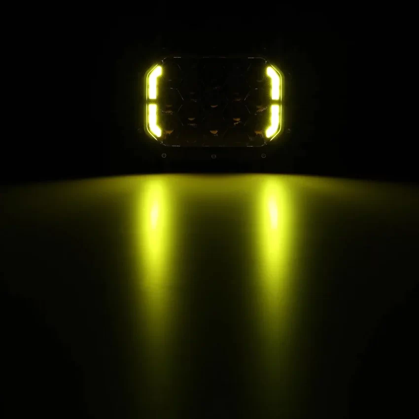 Auxbeam 7X5 Inch LED Pods Amber Spot Driving Lights | Auxbeam LED Driving Lights | Auxbeam - Image 5