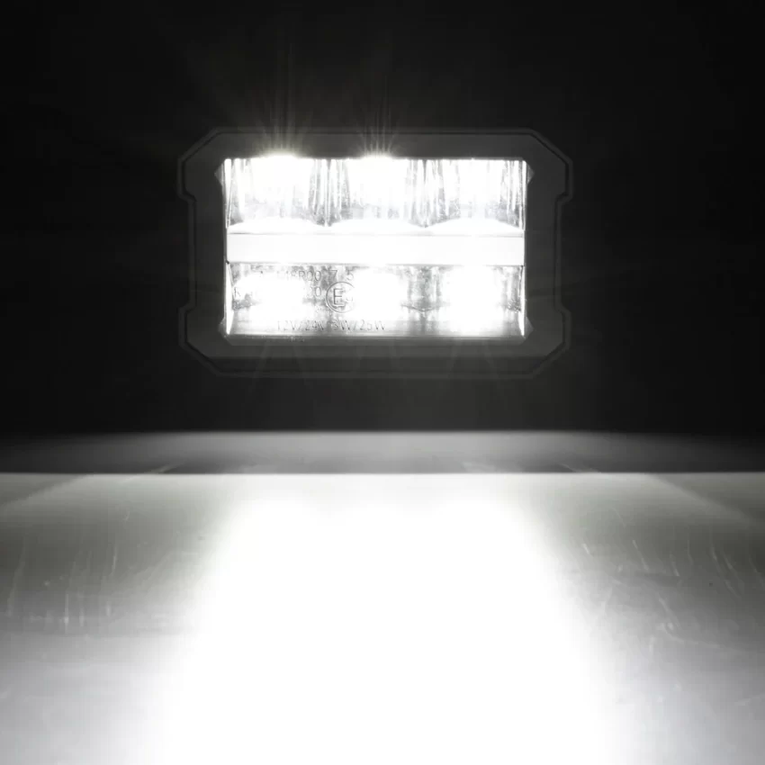 Auxbeam 4.5 INCH 120W 13920LM LED PODS WITH WHITE DRL & AMBER OFF ROAD DRIVING LIGHT | Auxbeam | Auxbeam Pod Lights - Image 6