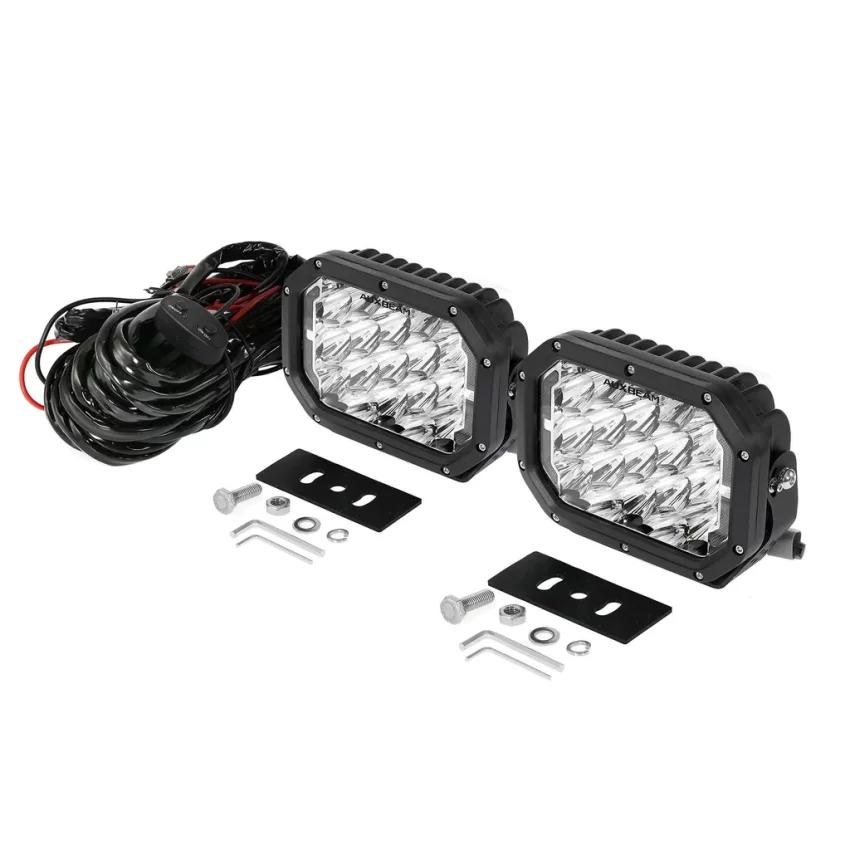 Auxbeam 7X5 Inch LED PODS White Driving Lights DRL | Auxbeam LED Driving Lights | Auxbeam - Image 6