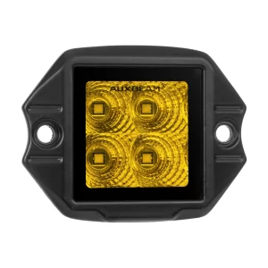 Auxbeam 3.5 Inch 40W Flush Mount LED Pod Light White & Amber Flood Off Road Lights | Auxbeam | Auxbeam Pod Lights - Image 6