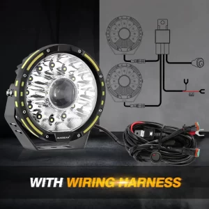 Auxbeam 7 Inch 230W 360-PRO Lens LED Driving Lights | Auxbeam LED Driving Lights | Auxbeam - Image 8