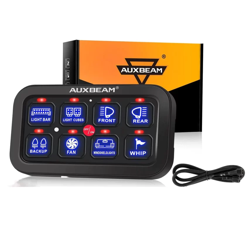 A80 8 Gang Panel Kit - Auto Dimmable - (One Sided Outlet) - Image 9