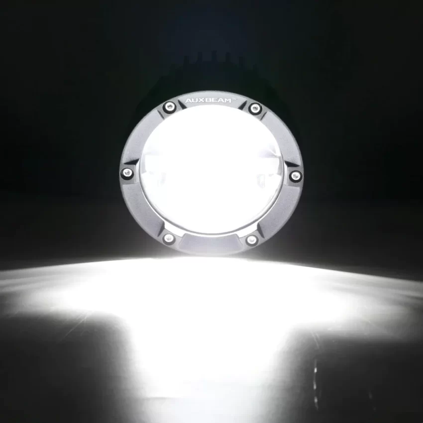 Auxbeam 4 Inch 110W Round OFF Road LED Pod Lights Combo Beam With Wiring Harness | Auxbeam | Auxbeam Auxiliary Lights - Image 12