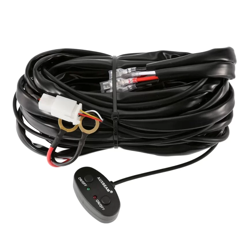 Auxbeam 4 Inch 110W Round OFF Road LED Pod Lights Combo Beam With Wiring Harness | Auxbeam | Auxbeam Auxiliary Lights - Image 13