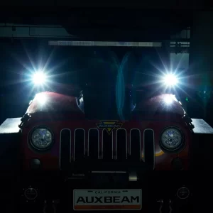Auxbeam 4 Inch 72W Round Spot White/Amber LED POD Light - Clear Lens | Auxbeam | Auxbeam Auxiliary Lights - Image 13