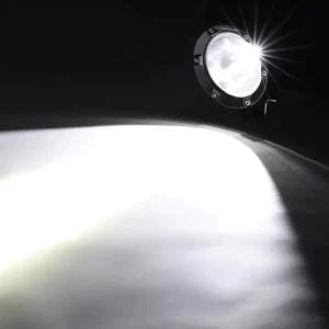 Auxbeam 4 Inch 72W Round Spot White/Amber LED POD Light - Clear Lens | Auxbeam | Auxbeam Auxiliary Lights - Image 14
