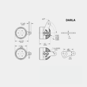 Clearwater Lights Auxiliary LED 1800LU - Glendina (Pair) | Clearwater Lights | Clearwater Auxiliary Lights - Image 2