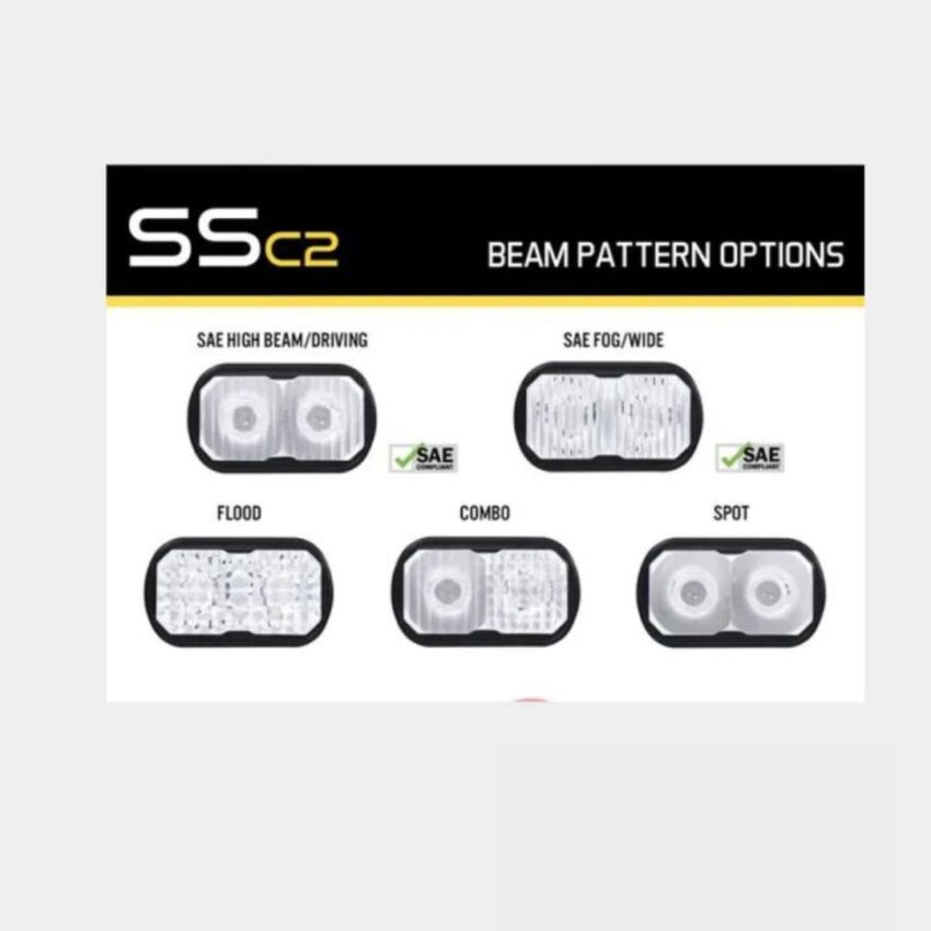 Diode Dynamics Stage Series 2" LED Pod Replacement Clear Lenses - Diode Dynamics | Diode Dynamics | Diode Dynamics Auxiliary Lights - Image 3