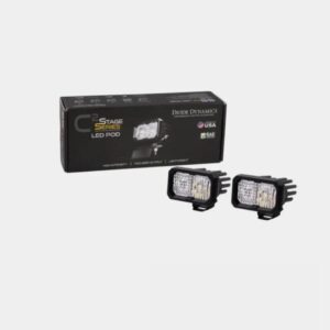 Diode Dynamics Stage Series 2" White Sport Backlit LED Pod (pair) - Diode Dynamics | Diode Dynamics | Diode Dynamics Auxiliary Lights - Image 6