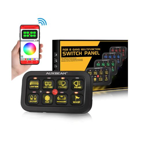 Auxbeam AR 800 RGB Switch Panel | Auxbeam Switch Panels-Accessories-Light Covers | Auxbeam