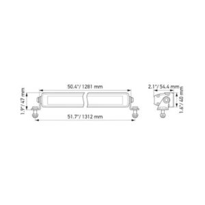 Hella BLACK MAGIC LED 50″ SLIM LIGHTBAR | Hella LED Light Bars | Hella - Image 8